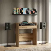 DJ stalas Artisano ąžuolo 62 x 45 x 102 cm Apdirbta mediena