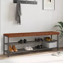 Suoliuko pagalvė 4 vnt. Dirbtinė oda Ruda Gylis 35 cm