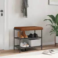 Suoliuko pagalvė Dirbtinė oda Ruda Gylis 35 cm