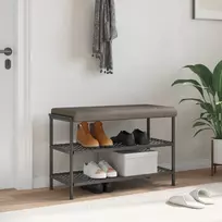 Suoliuko pagalvė Dirbtinė oda Pilka Gylis 35 cm