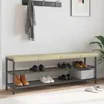 Suoliuko pagalvė 4 vnt. Dirbtinė oda Kreminė Gylis 35 cm