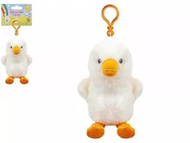 Dėlionė Pms Minkštas žaislas viščiukas su pakabuku, 10 cm