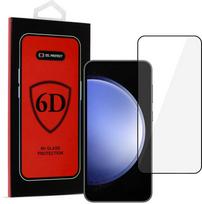 Tel Protect Topt Full Glue 6D Apsauginis stiklas skirtas Samsung Galaxy S23 Plus Juodas