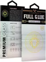Toptel Apsauginis stiklas HARD Full Glue 5D skirtas XIAOMI 17/17 PRO Juodas