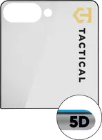 Tactical Taktinis 5D stiklinis apsauginis dėklas Samsung Galaxy Z Flip 8 Juodas (išorinis)