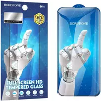 Borofone Apsauginis stiklas BF6 Diamond Armor Full Screen HD skirtas Apple iPhone 15 Plus/16 Plus – 10 vnt