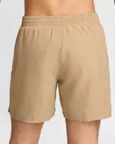 Nike Maudymosi Šortai Vyrams M Breaker Ess 5" Volley Short rusvai gelsvas NESSF560 241