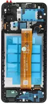 FixCell LCD ekranas, skirtas SAMSUNG A12 A127 OEM rėmeliui su komponentais