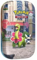 Kolekcionuojamos Kortelės - Pokémon TCG Lumiose City Mini Tin Meganium Su 2 Booster Pakeliais, Lipduko Lapu, Kodo Kortele