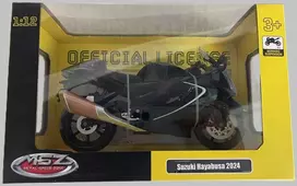 MSZ Motociklas modelis Suzuki Hayabusa 2024, skalė 1:12