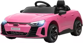 Koduva Audi RS E-tron GT vaikiškas elektrinis automobilis, rožinis, 103 x 58 x 41 cm