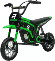 Koduva Vaikiškas elektrinis motociklas, žalias, 24V variklis, 119 x 64 x 76,5 cm