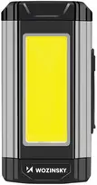 Wozinsky WLR-15W darbo lempa 15W 1500lm CREE LED IPX6 su išorinės baterijos funkcija - pilka