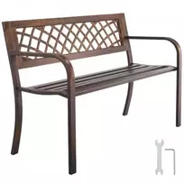 Koduva Lauko suolas VEVOR, 116 cm, antikinė bronza