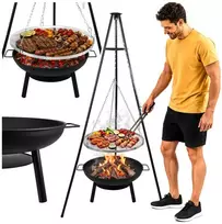 Tripod garden grill 167x58cm Kaminer
