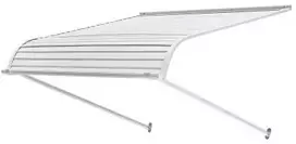 Koduva VEVOR aliumininė durų stogelio markizė 101,6 x 106,6 cm, QL-40INCH