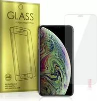 Fusion Accessories Topt Apsauginis stiklas Gold, skirtas Apple iPhone X/XS