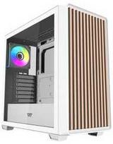 „Darkflash DS900WD ATX“ kompiuterio korpusas (Baltas) + 4 ventiliatoriai