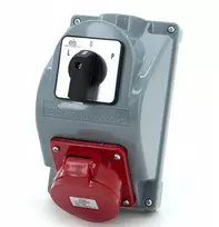 ELS Elektrotechnika Rozdzielnica budowlana typ COMBOPOL 16A/5 wyłącznik L-0-P obudowa naścienna N010LP