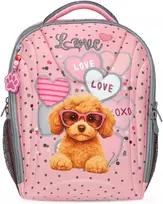 Kuprinė Belmil 338-82 Rožinė Heart Puppy