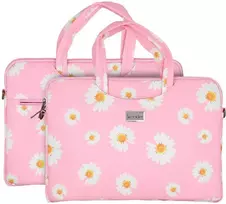 Wonder nešiojamo kompiuterio krepšys 13-14 colių pink daisies