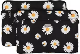 Wonder nešiojamo kompiuterio dėklas 17 colių juodas daisies