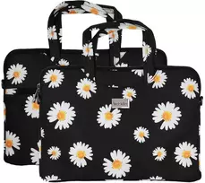 Wonder nešiojamo kompiuterio krepšys 17 colių juodas daisies
