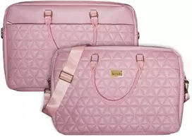 Wonder Briefcase Nešiojamas kompiuteris 17 colių pico quilted pink
