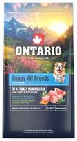 Ontario Puppy & Junior All Breeds Monoprotein kalakutiena & Sweet bulvės 6.5kg