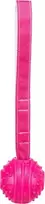 Trixie minkštas ir stiprus žaislinis kamuoliukas su dirželiu šunims, rožinis, TPR, 29 cm