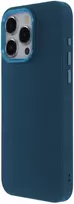 Tecto Shield Telforceone Elegantiškas atlasinis dėklas, skirtas „iPhone 15 Plus 6,7“ colio, tamsiai mėlynas