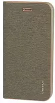 Vennus Book dėklas su rėmeliu skirtas Apple iPhone 13 Mini pilkos spalvos