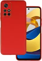 Tel Protect Luxury dėklas skirtas Xiaomi Redmi Note 11 5G/Note 11S 5G/Poco M4 Pro 5G Raudona