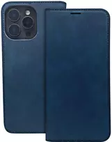 TFO Išmanusis Suede dėklas, skirtas Samsung Galaxy S20 FE / S20 Lite / S20 FE 5G, tamsiai mėlynas