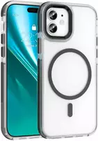 Etteri Icy Mag dėklas, skirtas iPhone 12 / 12 Pro 6,1” juodas