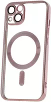 TFO Telforceone Spalvotas chromuotas „Mag“ dėklas, skirtas „iPhone 17 6,3“; rožinio aukso spalvos