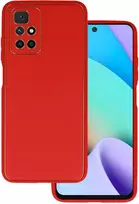 Tel Protect Luxury dėklas skirtas Xiaomi Redmi 10 Raudona