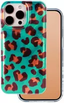 TFO Gyvūnų rašto dėklas, skirtas iPhone 15 Pro 6,1 colio Crazy Cheetah
