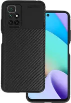 Vennus Carbon Elite dėklas skirtas Xiaomi Redmi 10 juodos spalvos