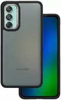 TFO Telforceone Crystal Juodas dėklas, skirtas Samsung Galaxy M55 5G pilkas