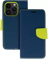 Toptel Telone Fancy dėklas skirtas Apple iPhone 12 Pro Max navy-lime