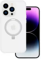 Tel Protect Magical Magsafe Stand dėklas skirtas Apple iPhone 13 Pro sidabro spalvos