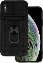 Toptel Topt Slide Camera Armor dėklas skirtas Apple iPhone X/XS juodos spalvos