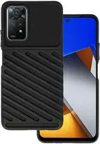 Dėklas Fusion Accessories Topt Thunder dėkals skirtas Xiaomi Redmi Note 11 5G/Note 11S 5G/Poco M4 Pro 5G juodos spalvos