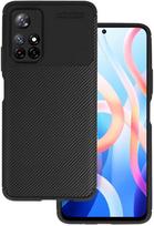 Vennus Carbon Elite dėklas skirtas Xiaomi Redmi Note 11 5G/Note 11S 5G/Poco M4 Pro 5G juodos spalvos
