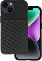 Fusion Accessories Topt Thunder dėklas, skirtas Apple iPhone 15 Plus, juodos spalvos