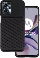 Dėklas Fusion Accessories Topt Thunder dėkals skirtas Motorola Moto G13 juodos spalvos