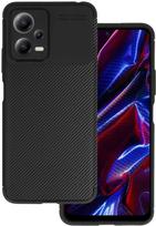 Vennus Carbon Elite dėklas skirtas Xiaomi Redmi Note 12 5G/Poco X5 juodos spalvos