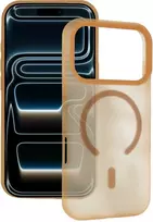 Tel Protect Mist Matte Magsafe dėklas skirtas Samsung Galaxy S25 Ultra coffee ruda