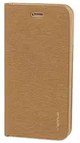 Vennus Book dėklas su rėmeliu, skirtas Huawei P8 Lite (2017) / P9 Lite (2017), aukso spalvos